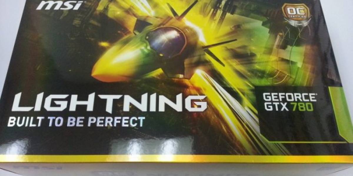 MSI GeForce GTX 780 Lightning posa para la cámara