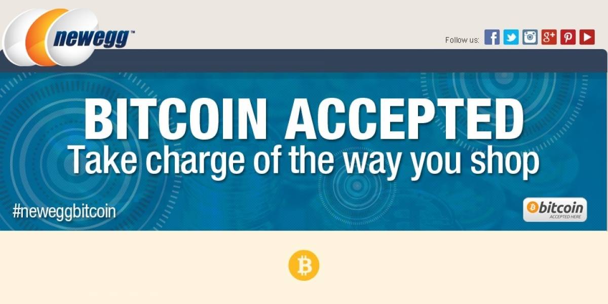Newegg y Overclockers UK también aceptan Bitcoins