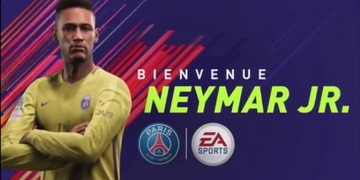 FIFA 18 ya tiene a Neymar en el París Saint-Germain
