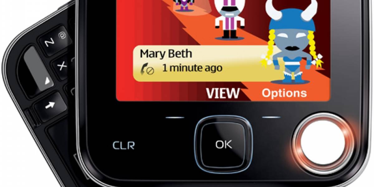 Nokia 7705 Twist: Mensajería donde quieras