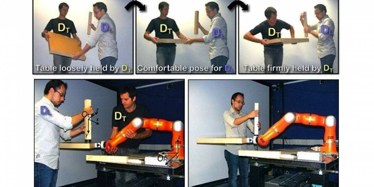 Inteligencia Artificial: Enseñan a robot a colaborar con usuario a ensamblar una mesa.