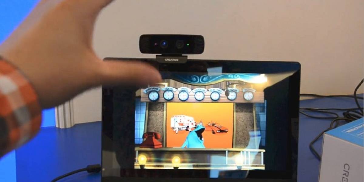 IDF Beijing 2013: Prueban cámara para interacción gestual, en una laptop