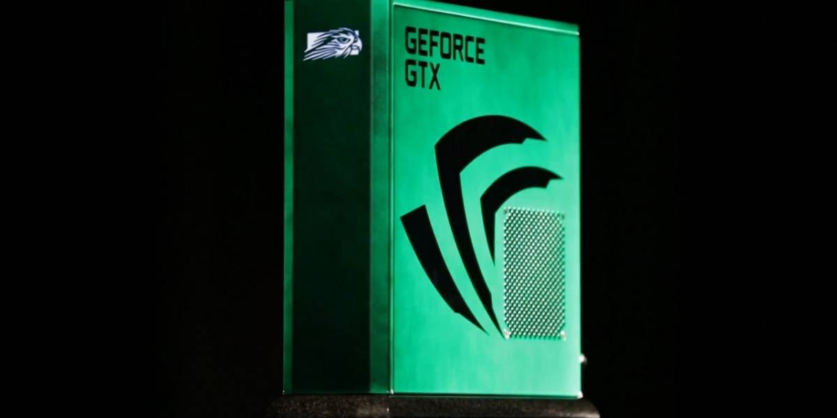 Ensamblan potente PC gamer marca Nvidia para subasta