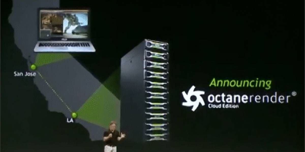 GTC 2013: NVIDIA realiza demostración de Octane Render Cloud Edition