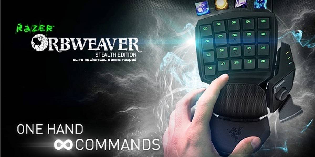 Razer presenta su teclado de juego Orbweaver Stealth Edition