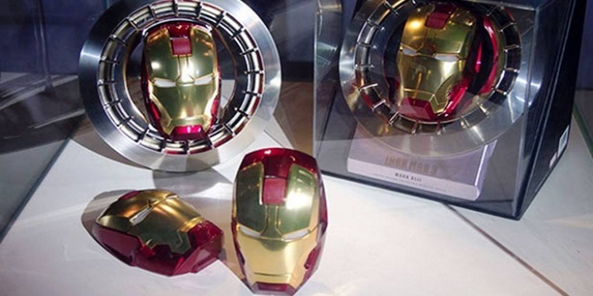 Tony Stark en tus manos, con el mouse de Iron Man