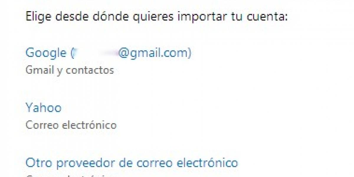 Microsoft ahora le permite a usuarios de Outlook.com importar correos de cuentas IMAP