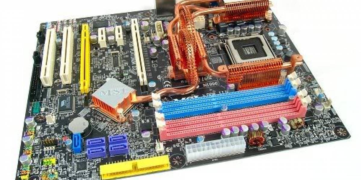 MSI P35: Montaña Rusa termal