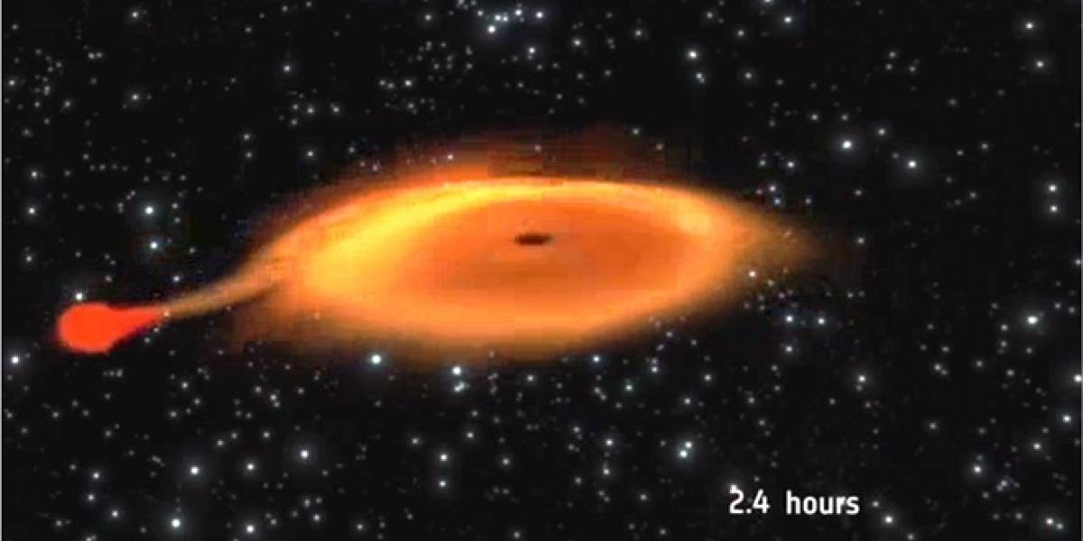 Telescopio europeo descubre estrella que completa orbita alrededor de agujero negro en 2.4 horas
