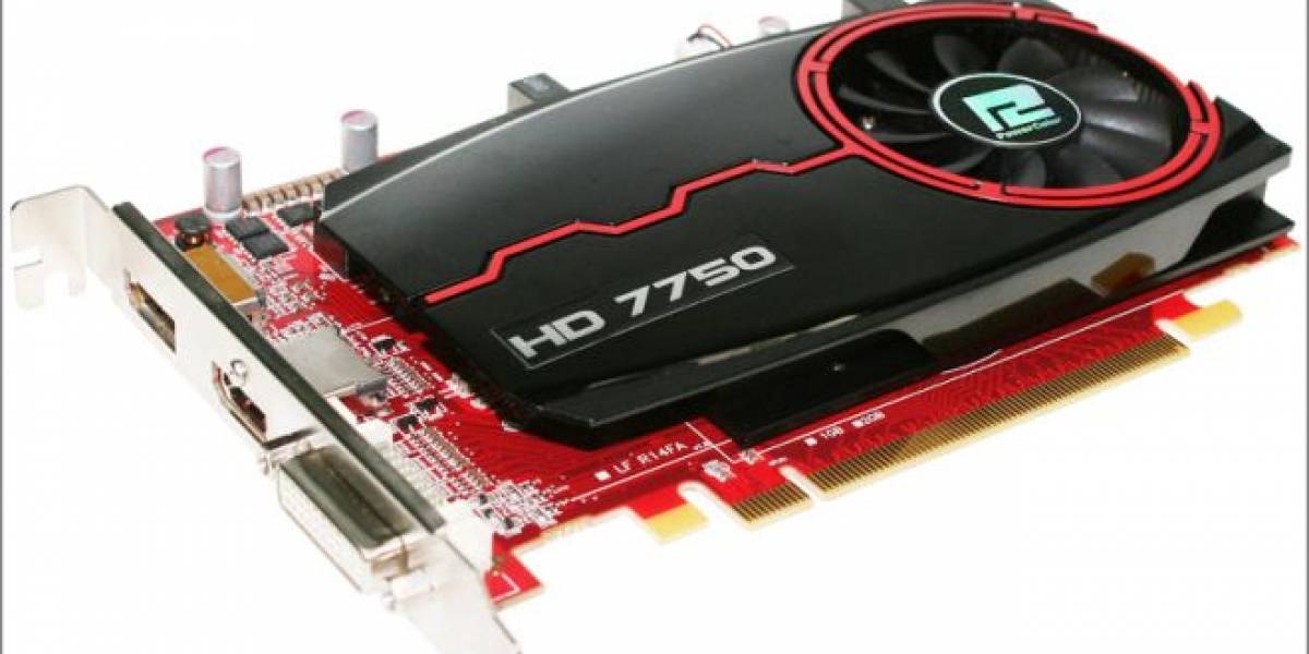 PowerColor HD7750 1GB con diseño mono ranura
