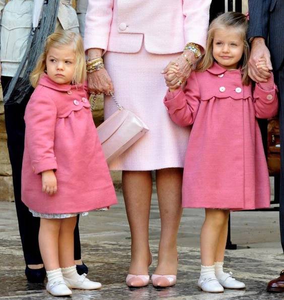 princesa Sofía e princesa Leonor