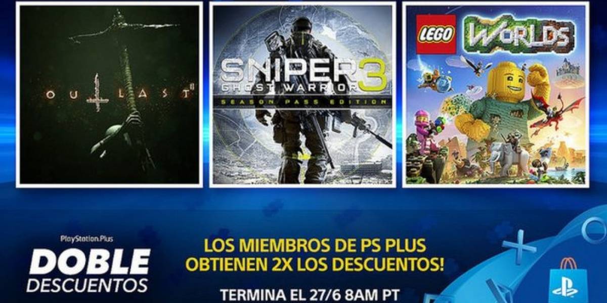 Los miembros de PS Plus tienen Doble Descuento en venta de PS Store