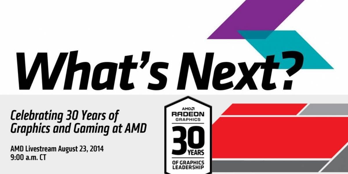AMD anunciará nuevos GPUs el 23 de agosto de este año