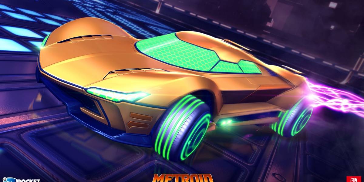 Rocket League para Switch tendrá autos de Super Mario y Metroid