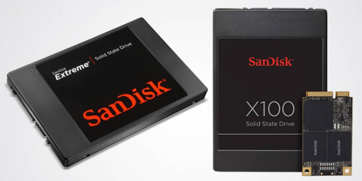 SanDisk anuncia nuevo Extreme SSD y X100 para Ultrabooks
