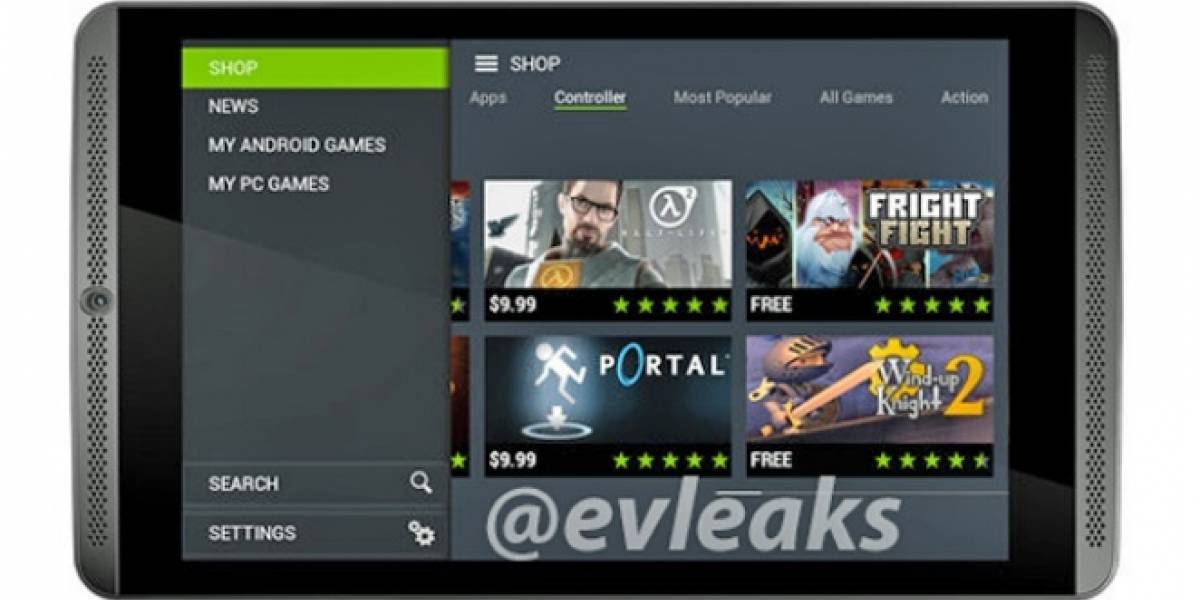 Se filtra la primera imagen del 2-en-1 gamer NVIDIA SHIELD 2