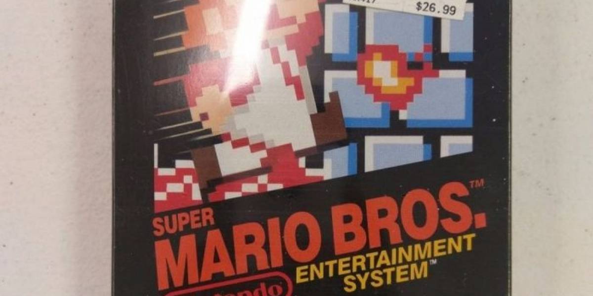 Venden una copia de Super Mario Bros. por 30 mil dólares