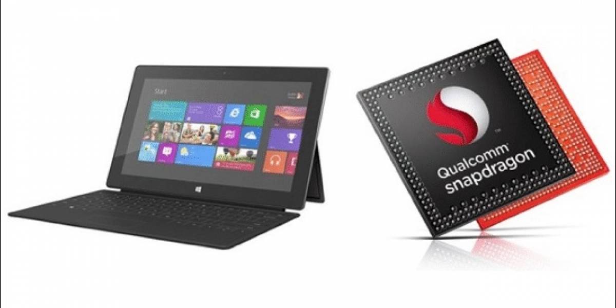 Microsoft añade a Qualcomm como su proveedor de SoCs para Surface RT