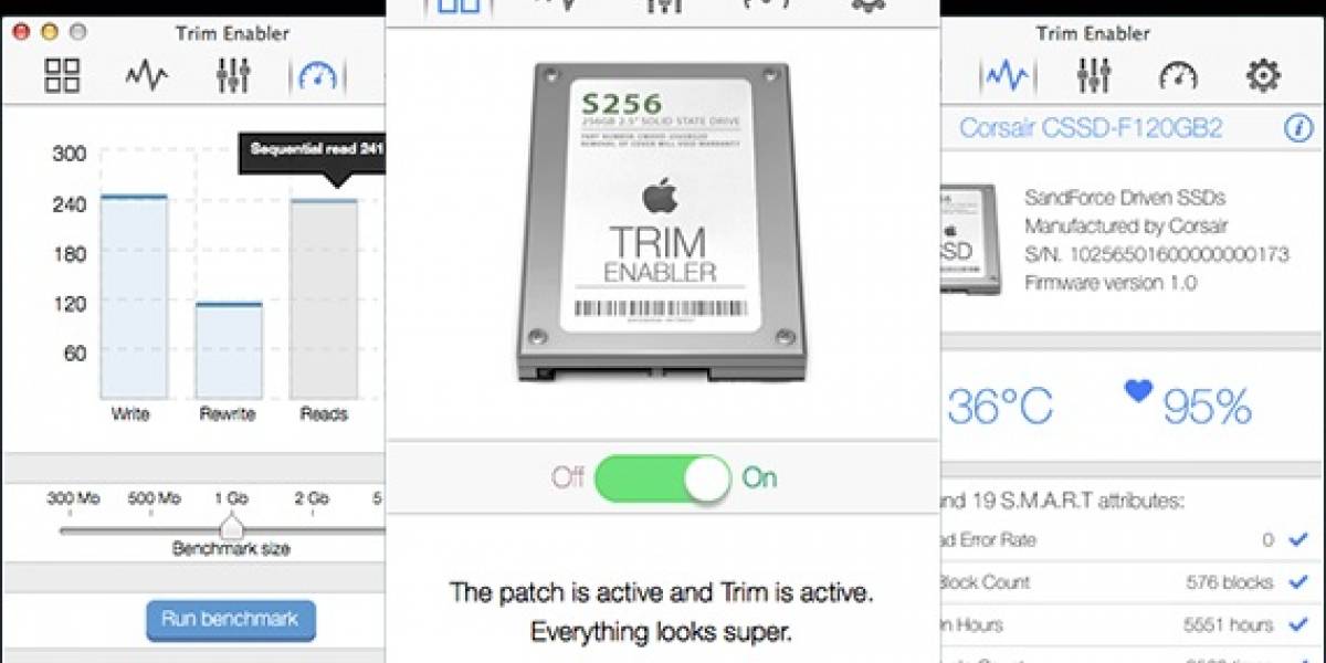 Apple remueve el soporte a TRIM para unidades SSD de terceros