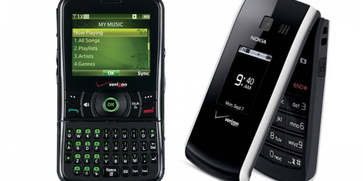 Verizon anuncia los teléfonos Razzle y Nokia 2705 Shade