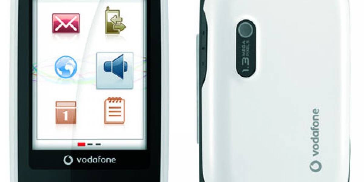 Vodafone 541 Touch: Un móvil simple y económico