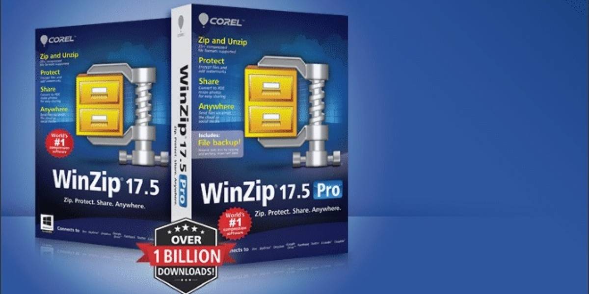 Corel lanza WinZIP 17.5 y promete grandes mejoras de rendimiento