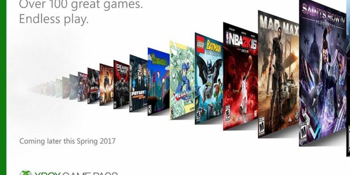 El servicio Xbox Game Pass se estrena la próxima semana