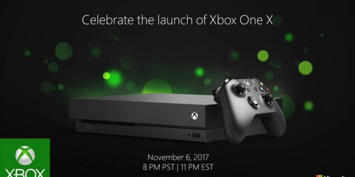 Ya está disponible la consola Xbox One X