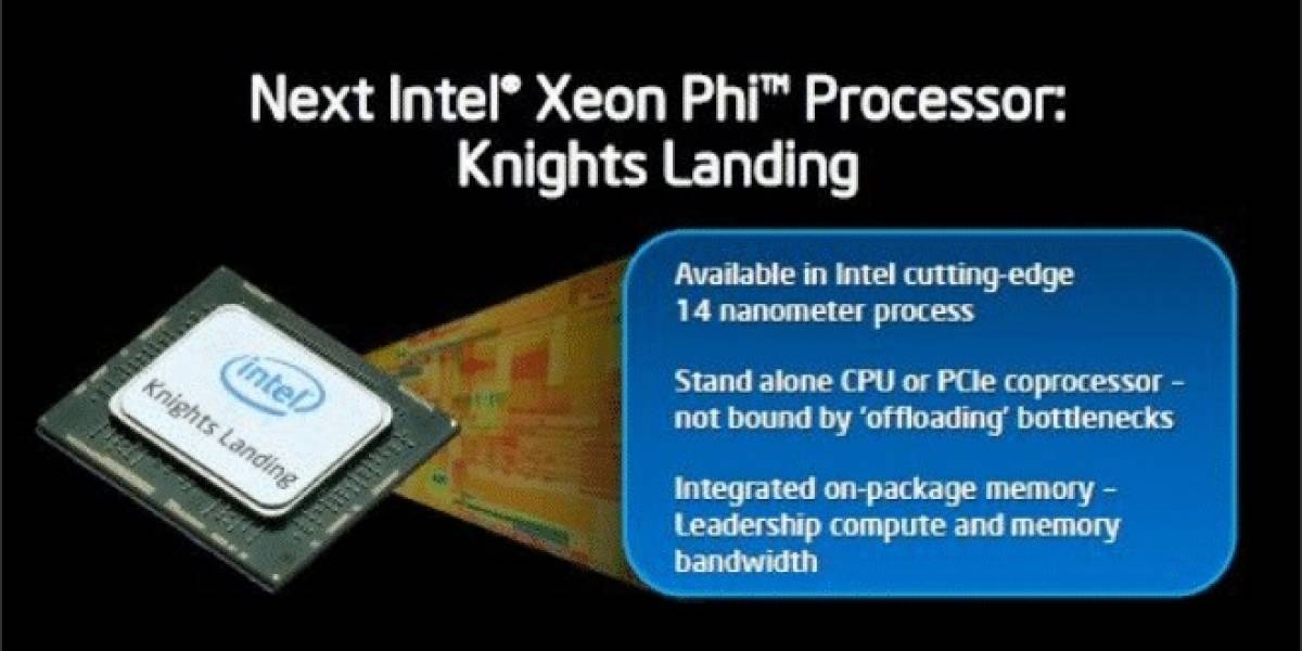 Intel revela el poder de Xeon Phi de segunda generación “Knights Landings”