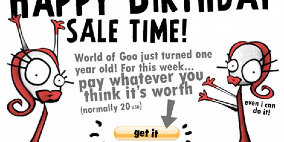 World of Goo recauda más de 100 mil dólares en una semana