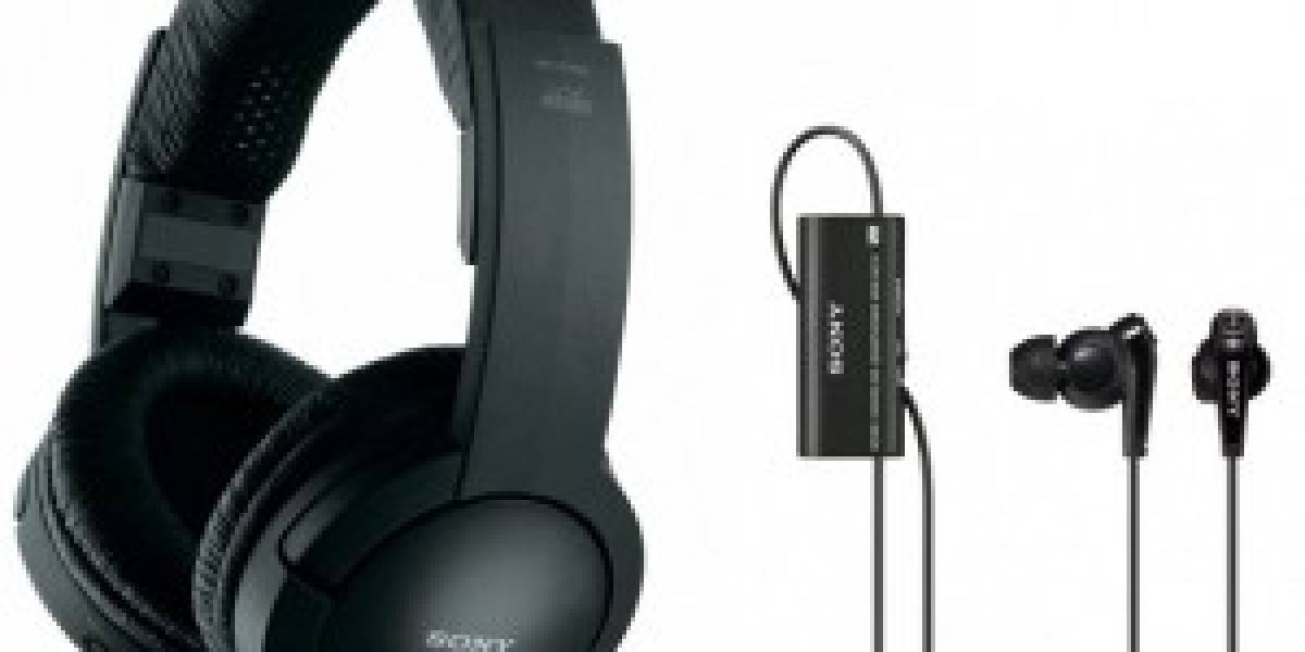 Llegan audífonos de Sony con cancelación de ruido y tecnología wifi: NC13 y RF856RK
