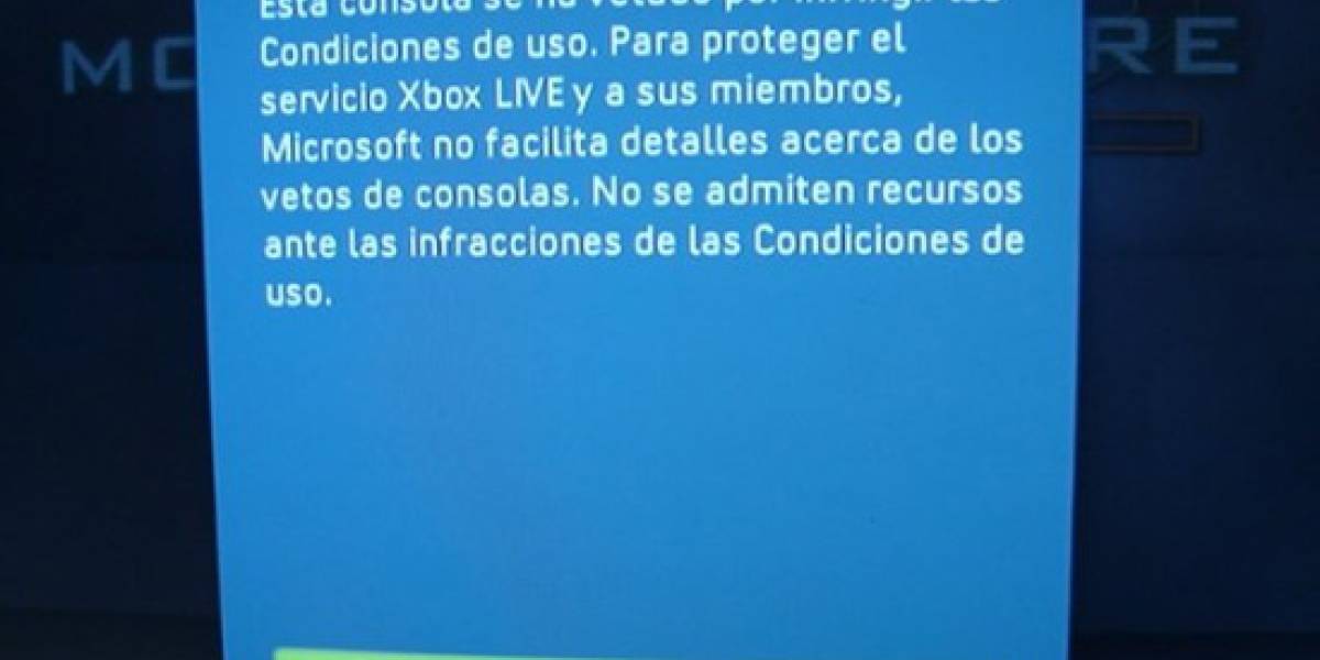Miles de usuarios son baneados de Xbox Live