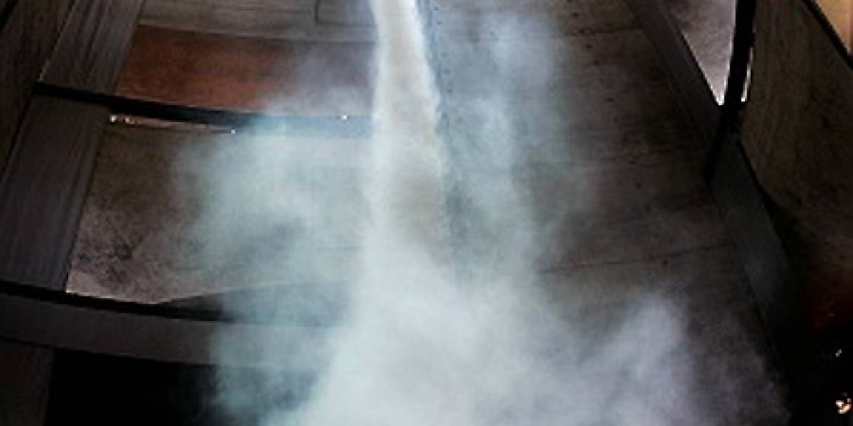 El tornado artificial más grande del mundo