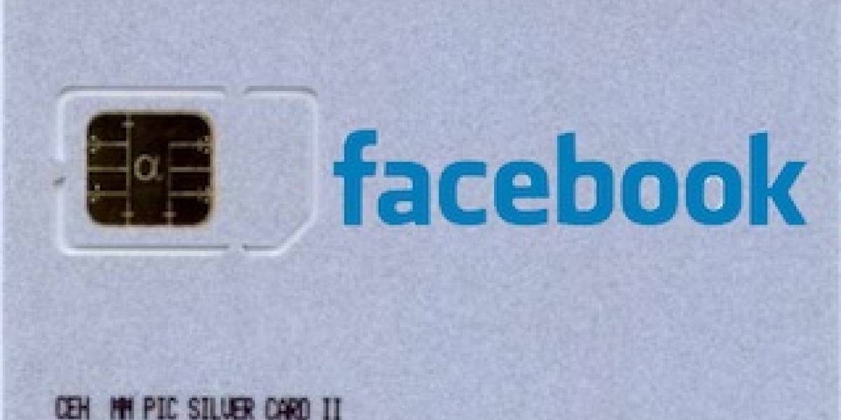 Facebook pronto vendrá en cada SIM Card