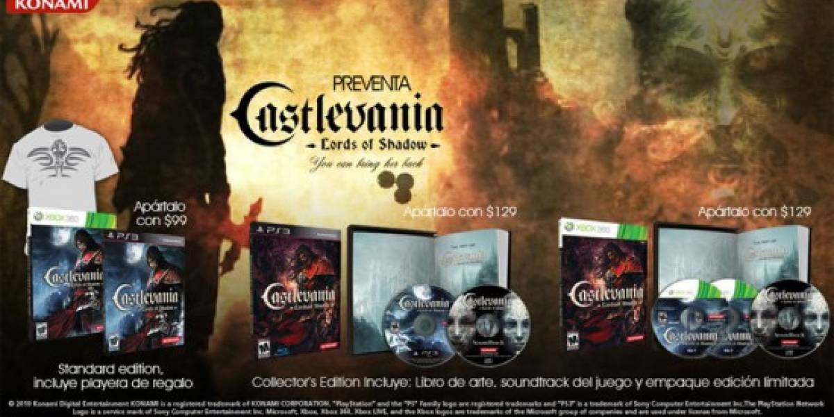 Instala el primer disco de Castlevania: Lords of Shadow en XBOX 360