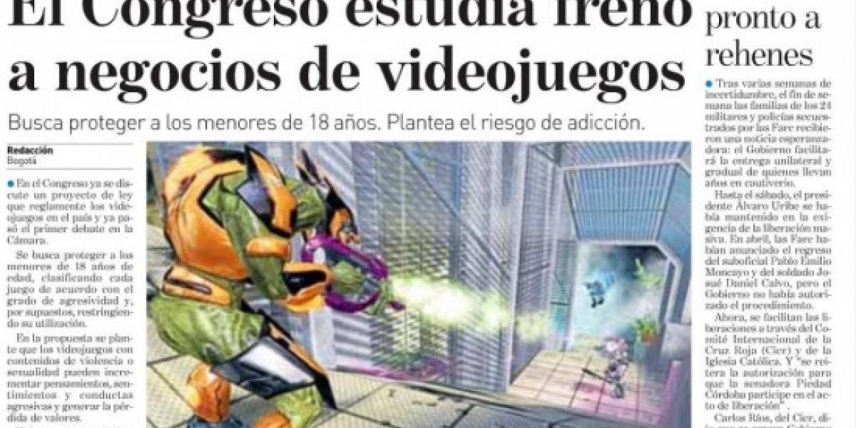 Colombia equipara a los juegos con las drogas