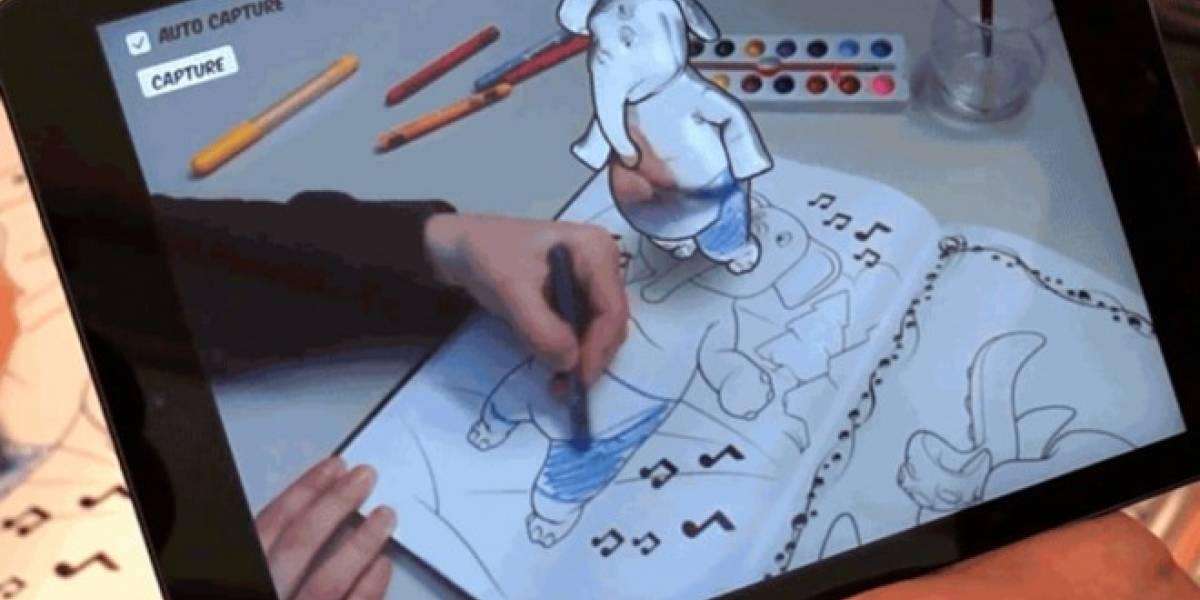 Disney reinventará el libro para colorear con Realidad Aumentada