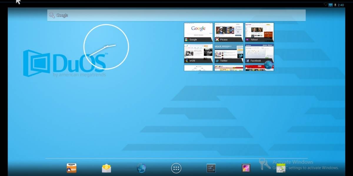 DuOS: El nuevo emulador Android para Windows
