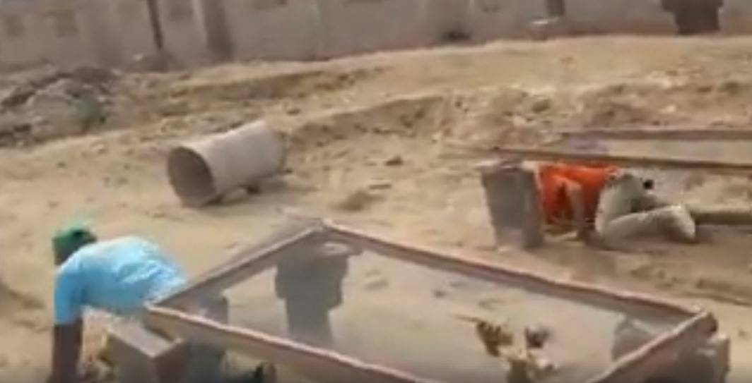 Albañiles arman su propio “Exatlón” y se vuelven todo un fenómeno viral
