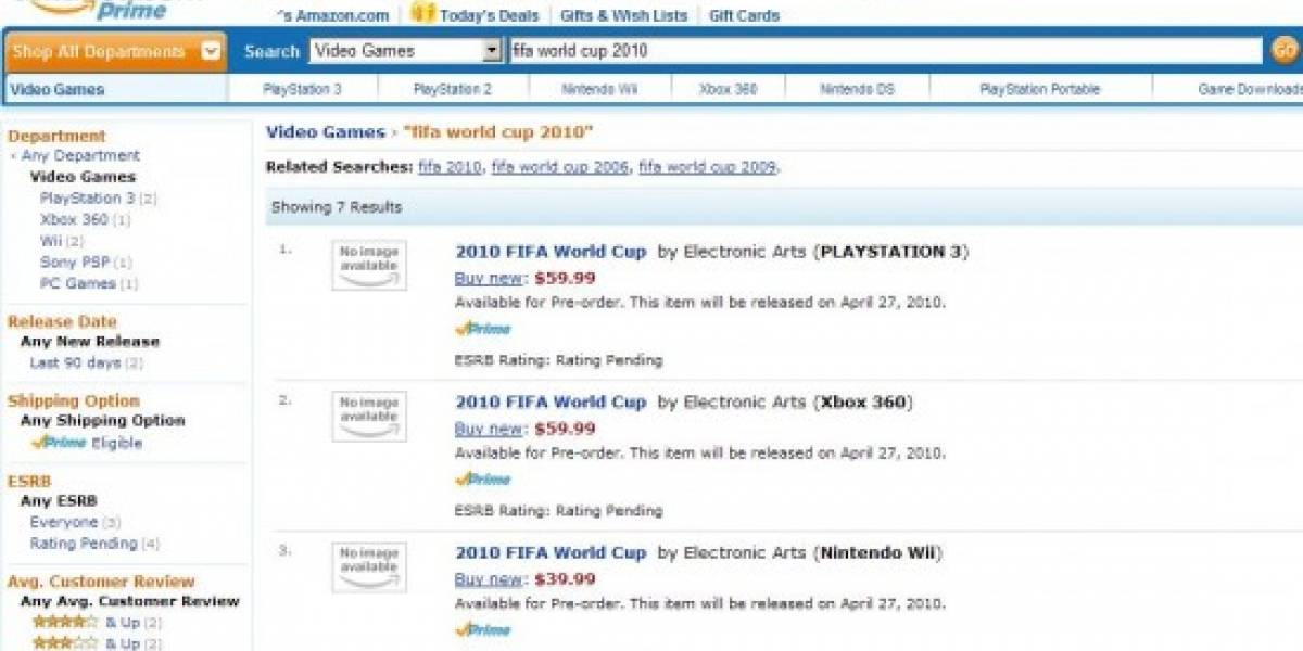 Futurología: fecha para FIFA World Cup 2010