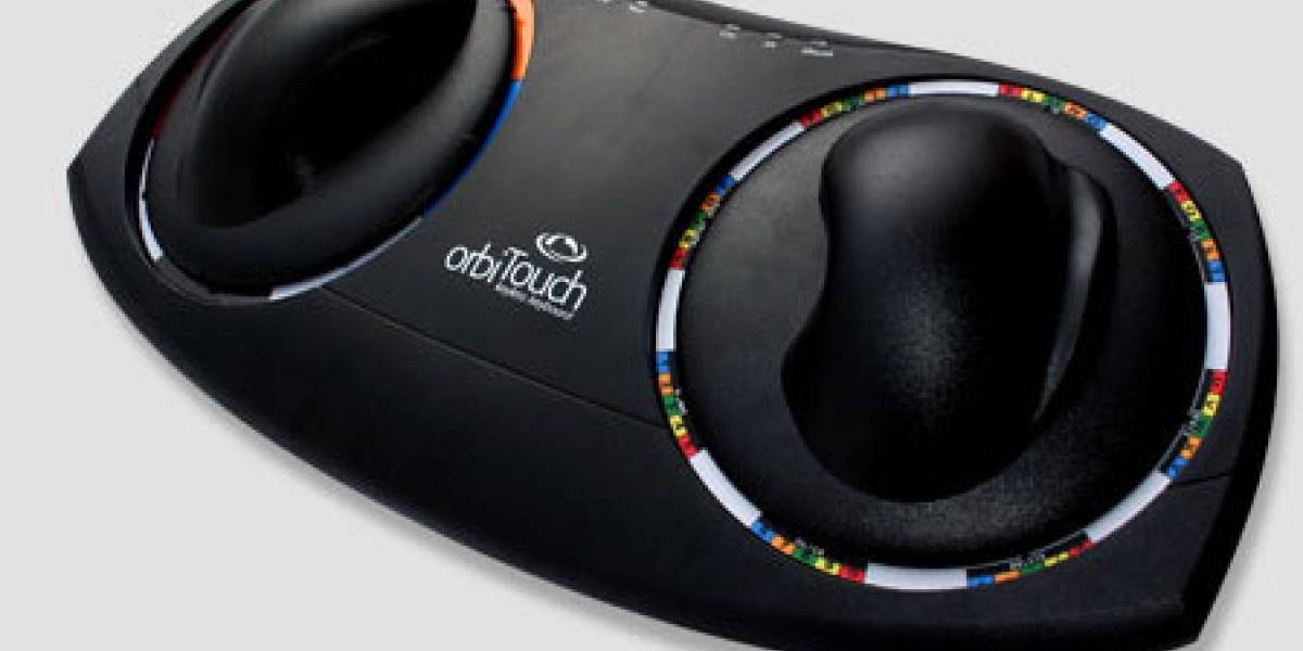 orbiTouch Keyless Keyboard: Teclado sin teclas con mouse integrado