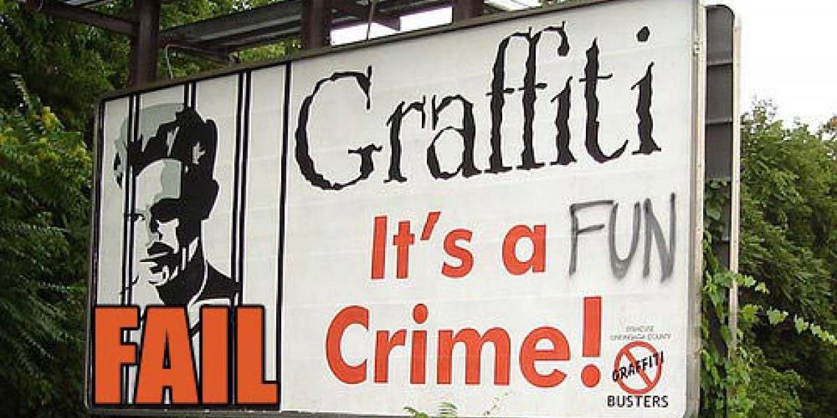 Graffitea Crackdown 2 y aparece en los créditos