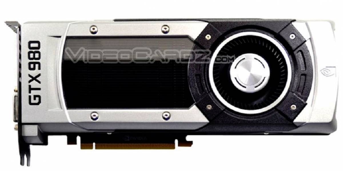 Tarjeta gráfica GeForce GTX 980 de referencia posa para la cámara
