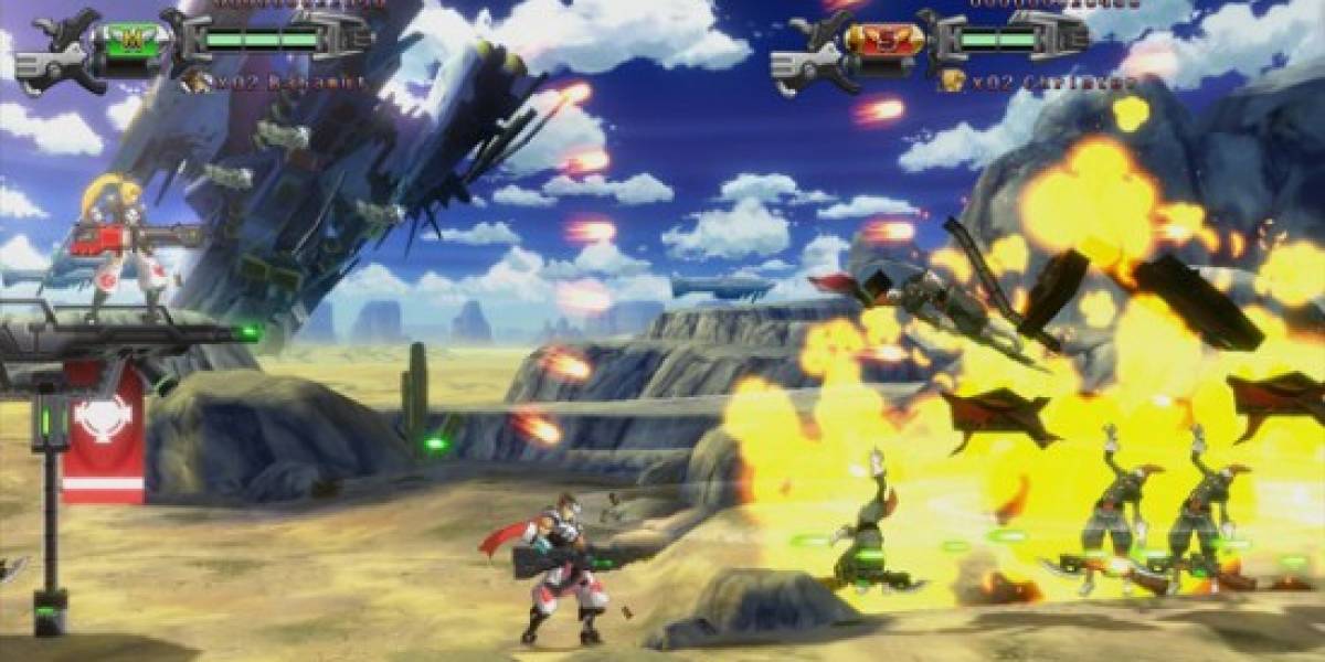 Primeros videos de Hard Corps: Uprising (gameplay)