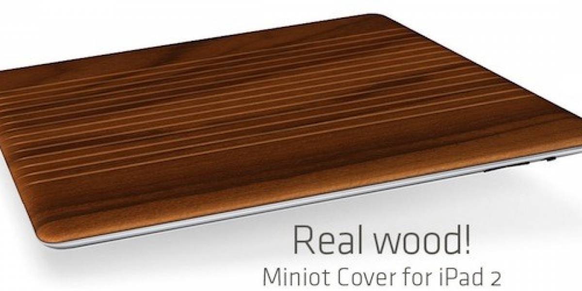 La Nueva Funda de iPad 2 es de Madera 100% Verdadera