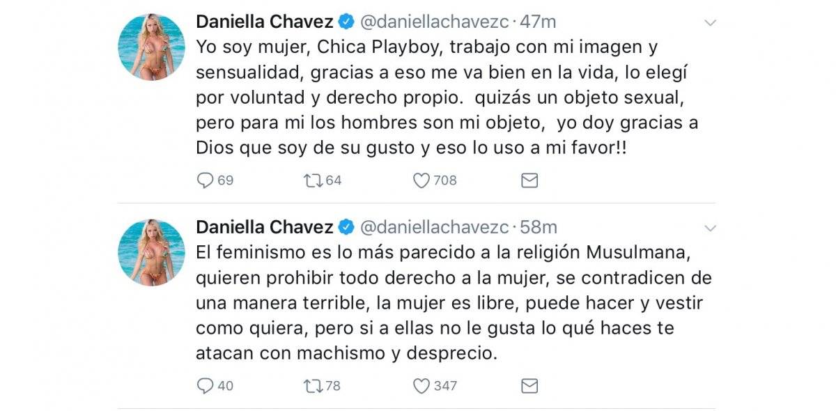 Twitter Daniella Chávez