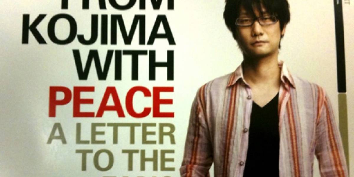 Kojima dice que tardarás cientos de horas en terminar MGS: Peace Walker