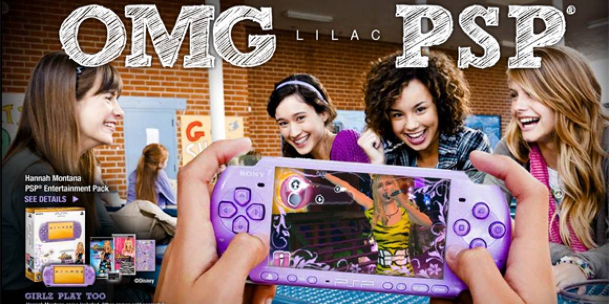 Chicas Gamers, PSP Lilac para ustedes