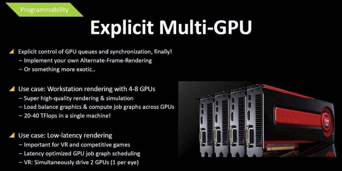 AMD: Mantle permitirá combinar la memoria gráfica en configuraciones CrossFireX