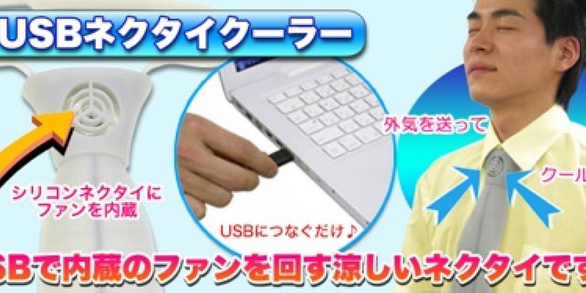 USB Necktie Cooler: Aire acondicionado en tu corbata